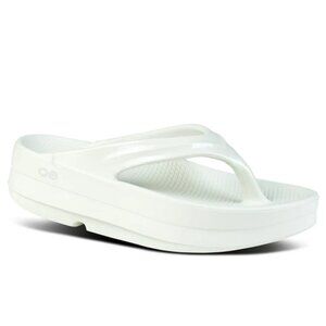 Oofos  OOmega OOlala Sandal - Cosmic Gray - Sz 9